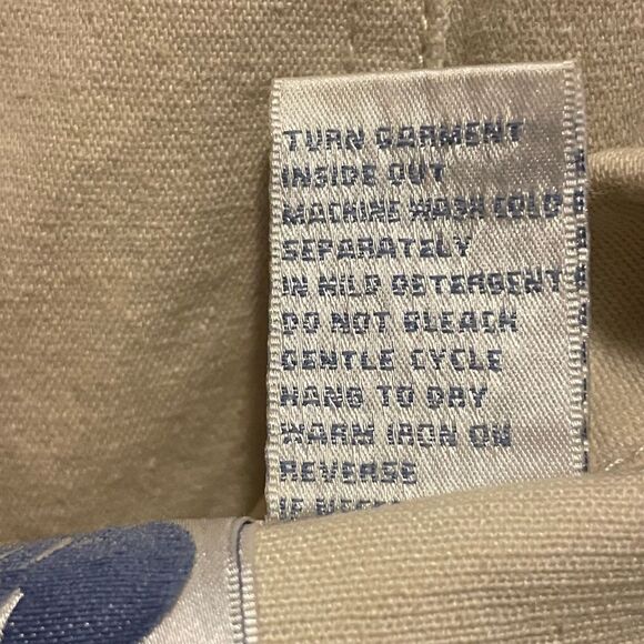 DG2 Diane Gilman Denim Jacket Blazer Gold Embroidered Studded 2 Pockets Size Med - Picture 8 of 8